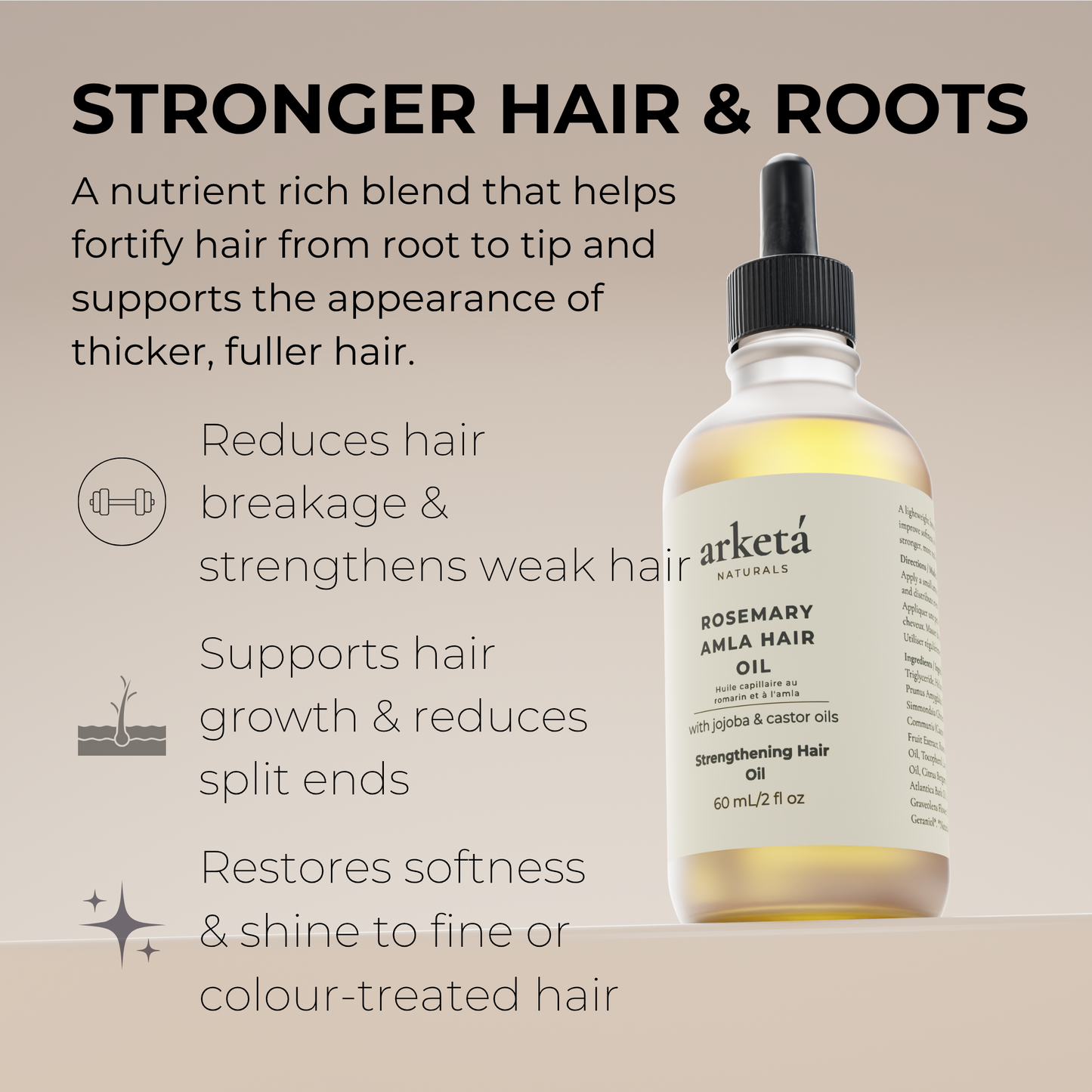 Rosemary Amla Strengthening Hair Oil