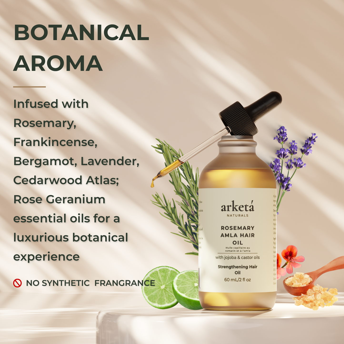 Rosemary Amla Strengthening Hair Oil